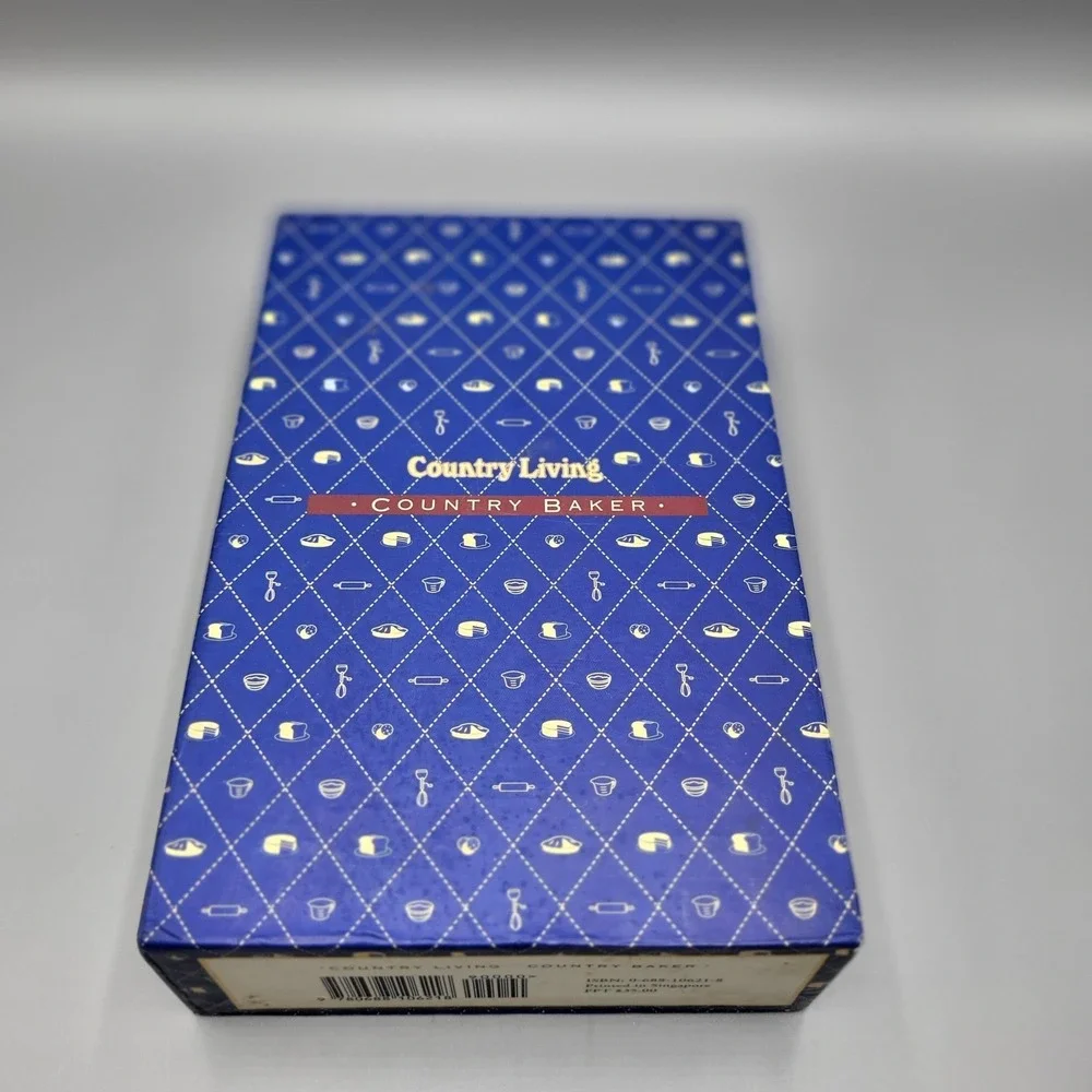 Country Living Country Baker Cookbook Set 4 Books Boxed Set Blue Hardcover